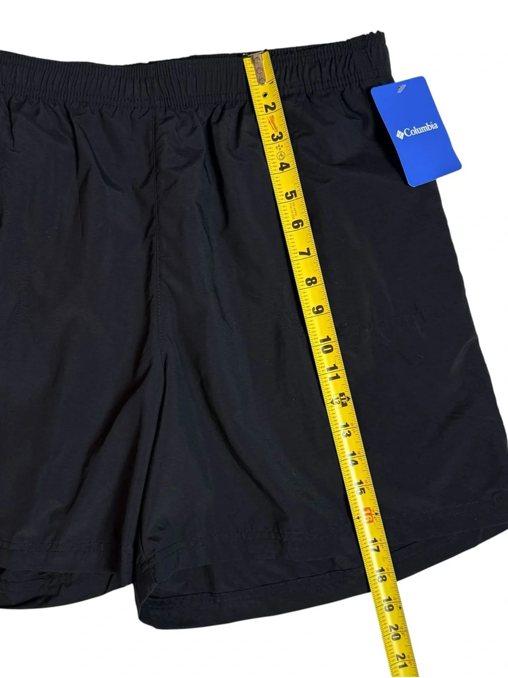 Columbia Black Women's Athletic Shorts with Elastic Waist